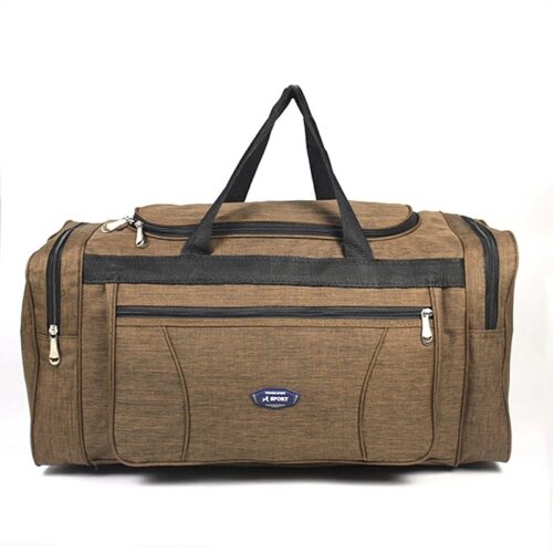 große Reisetasche braun