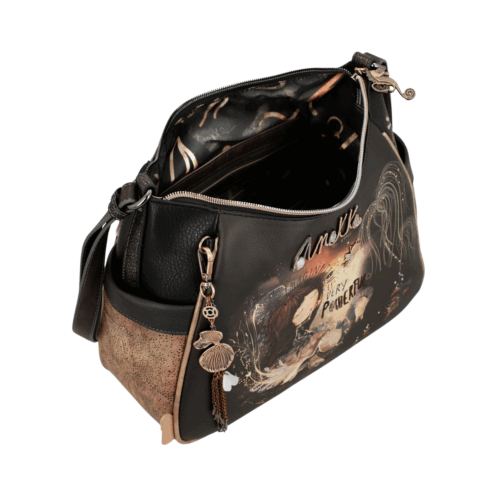 Anekke Tasche Neu, Umhängetasche Damen oben mit offener tasche