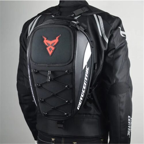 Motorrad Rucksack wasserdicht auf dem rücken
