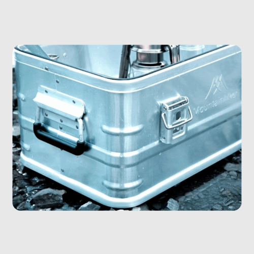 Alubox, Alukiste, Abschließbare Box, Alukiste mit Deckel, Aluminiumbox, Alubox mit Deckel, Metallbox mit Deckel, Alu Transportbox, Aluminium Kiste – Bild 6