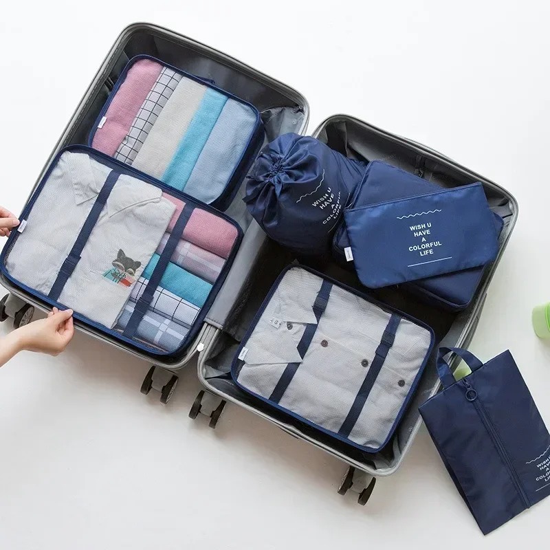 Packwürfel Koffer, Packwürfel dunkelblau