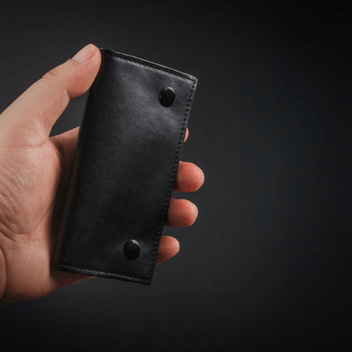 Tabakbeutel für Selbstdreher, Tabaktasche mit einer hand