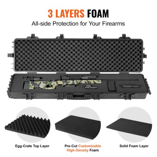 Waffenkoffer Langwaffen 130cm, 120cm innen