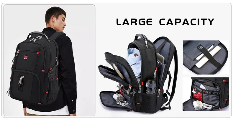 Schulrucksack für die Oberstufe innendetails
