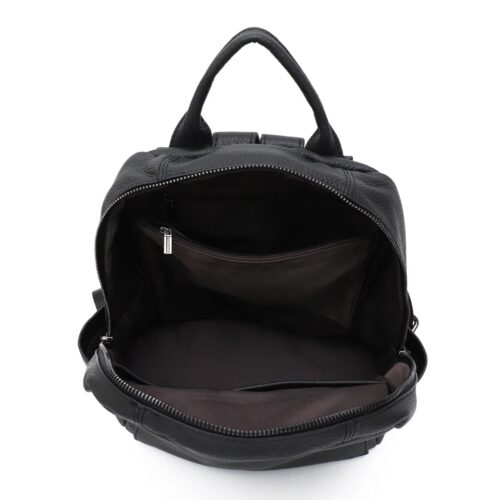 Damen rucksack leder innensicht