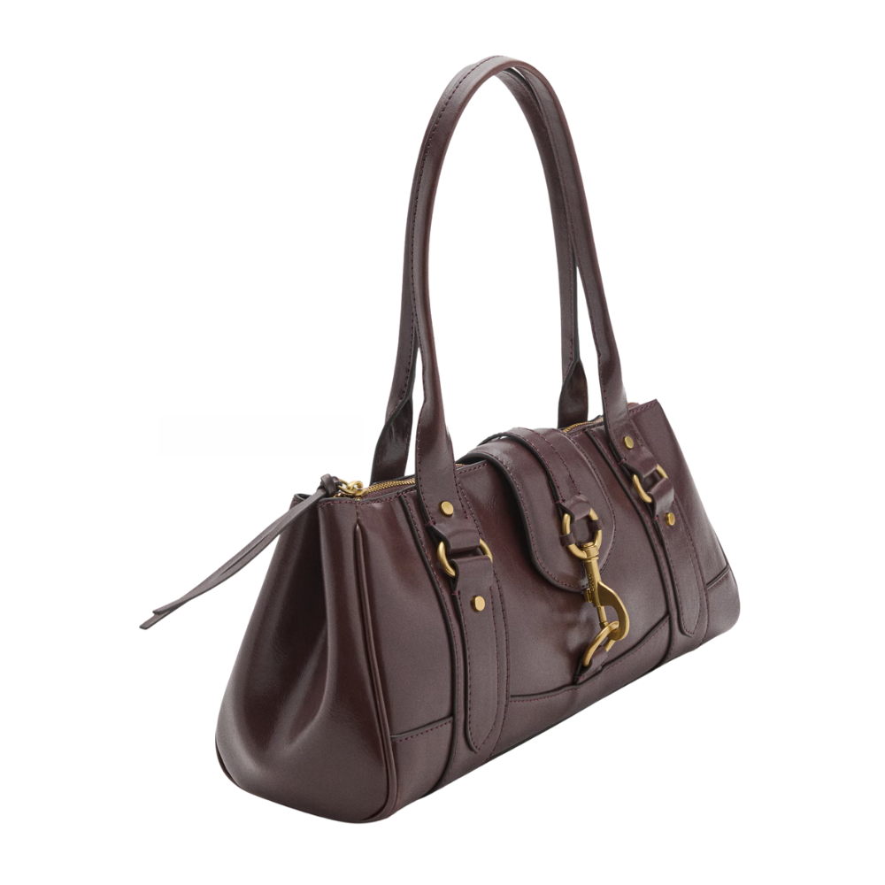 Mango Schultertasche schräg seitlich