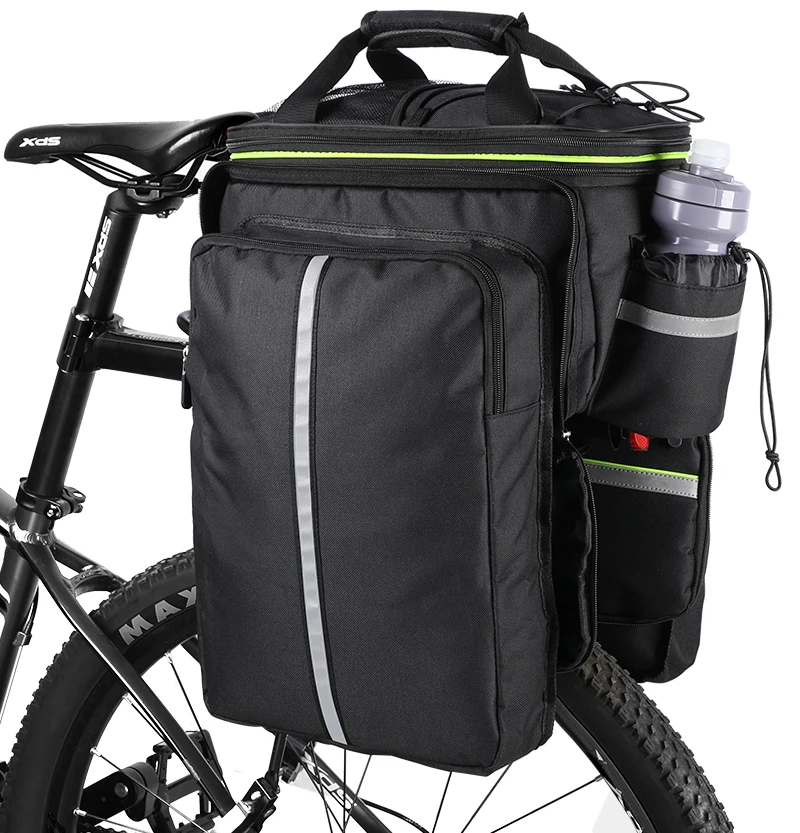 Fahrradtasche Gepäckträgertasche auf dem fahrrad
