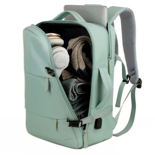 2 in 1 rucksack hand Tasche Damen innendetails